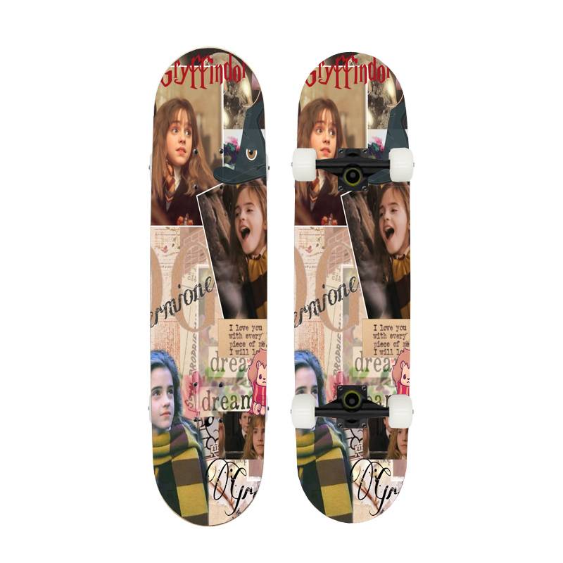 "18 skateboards."